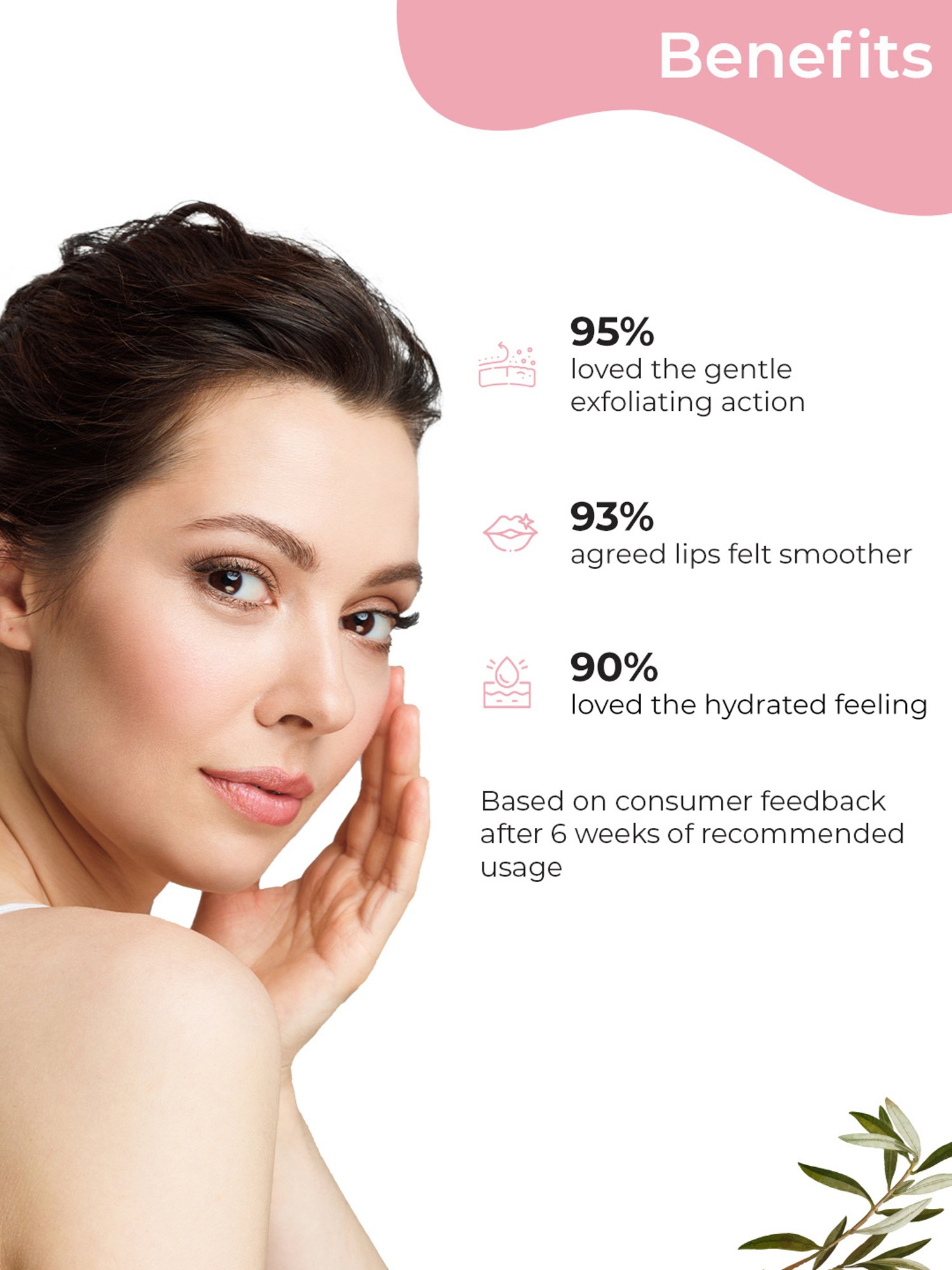 ENN Sugar Rush Nourishing Lip Scrub with Pomegranate & Vitamin E - 6 gm