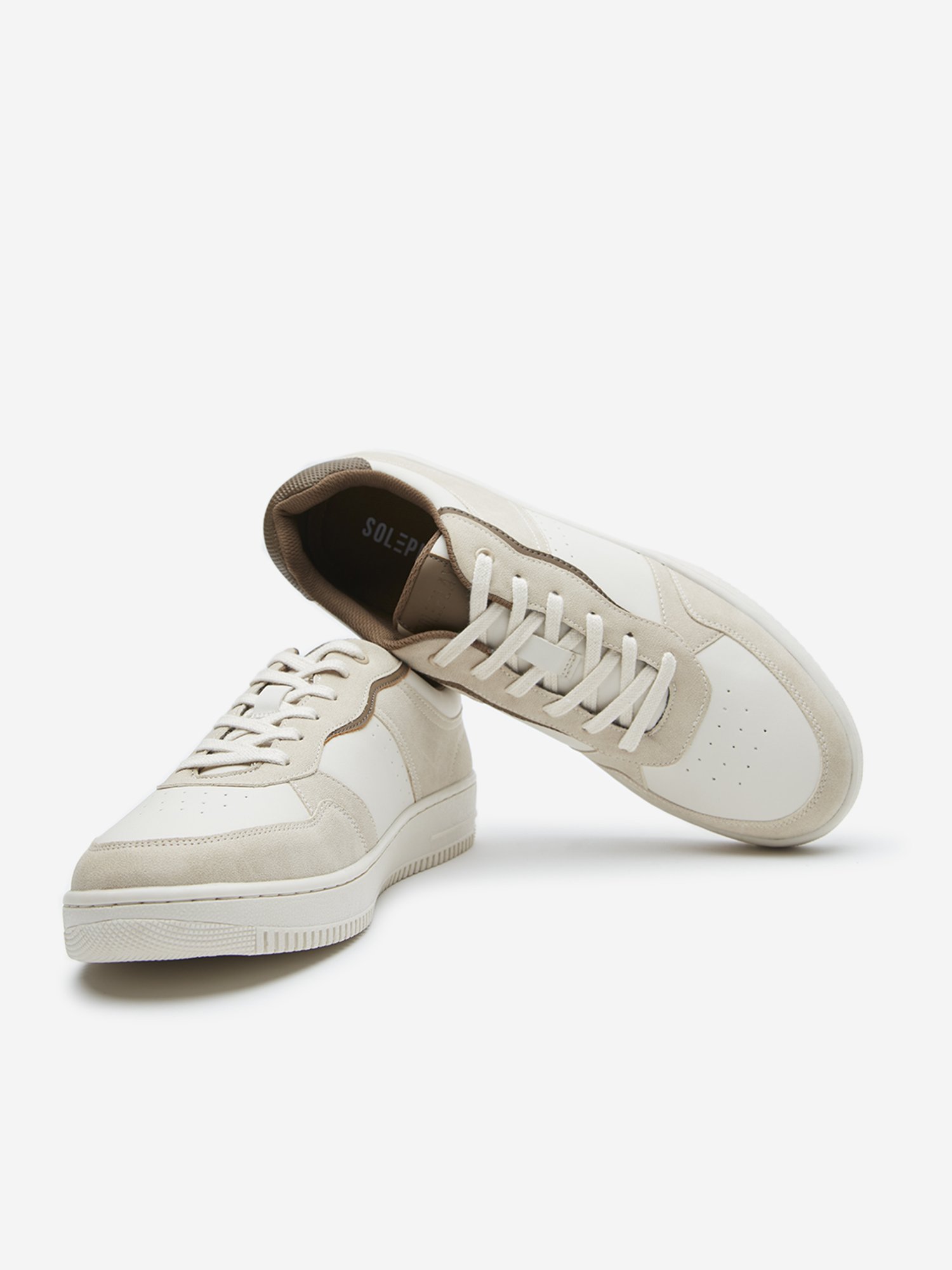 SOLEPLAY by Westside Brown Colour-Blocked Sneakers