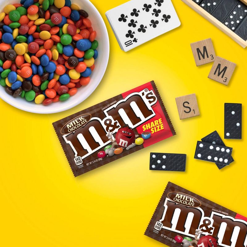 M&M's King Size Milk Chocolate Candies - 3.14oz