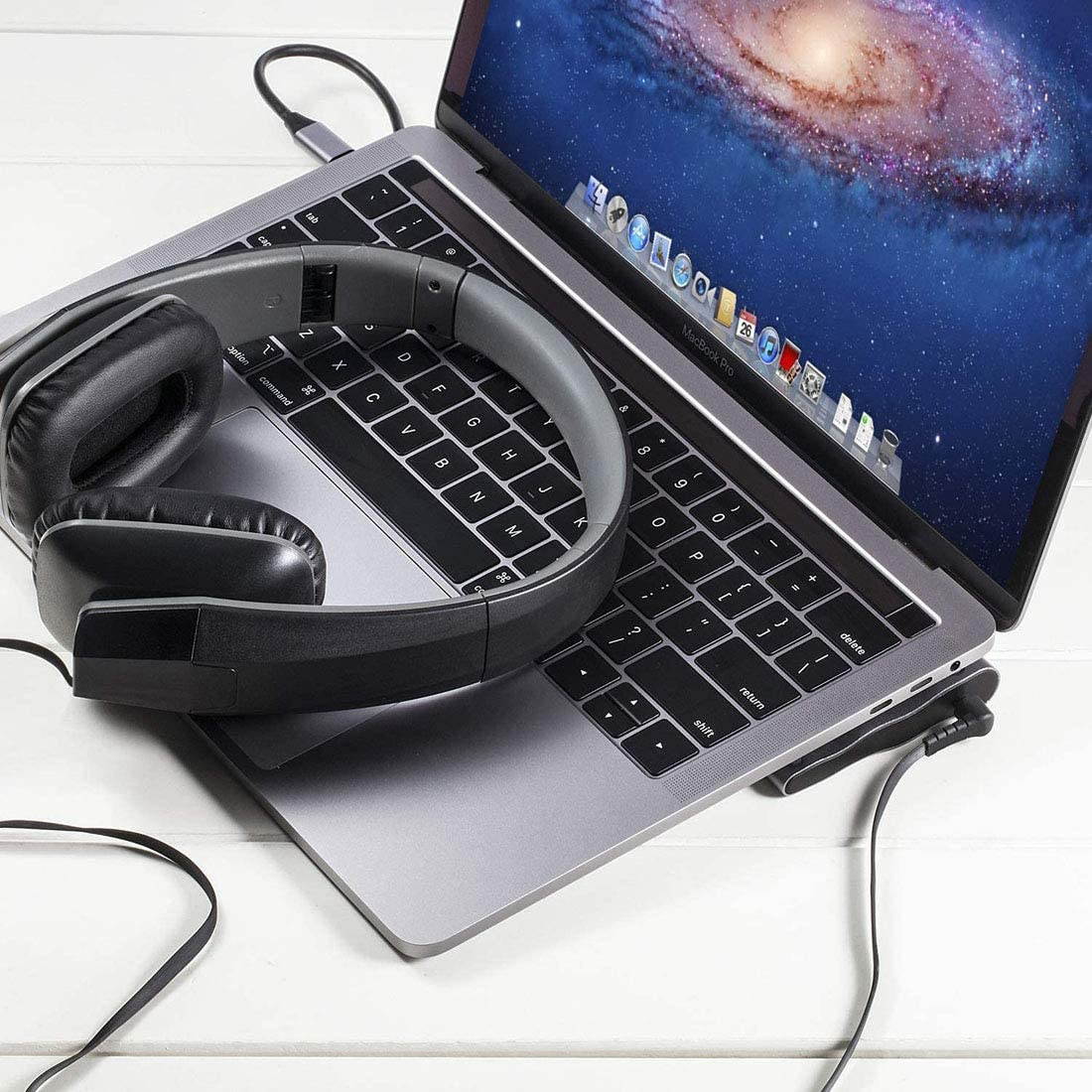 USB C Hub, 10 in 1 Multiport Adapter, 4K HDMI, VGA, Gigabit Ethernet RJ45, Type C PD, USB 3.0 Ports, SD/TF Card Reader for MacBook Pro, XPS 15, Surface Go, Laptops