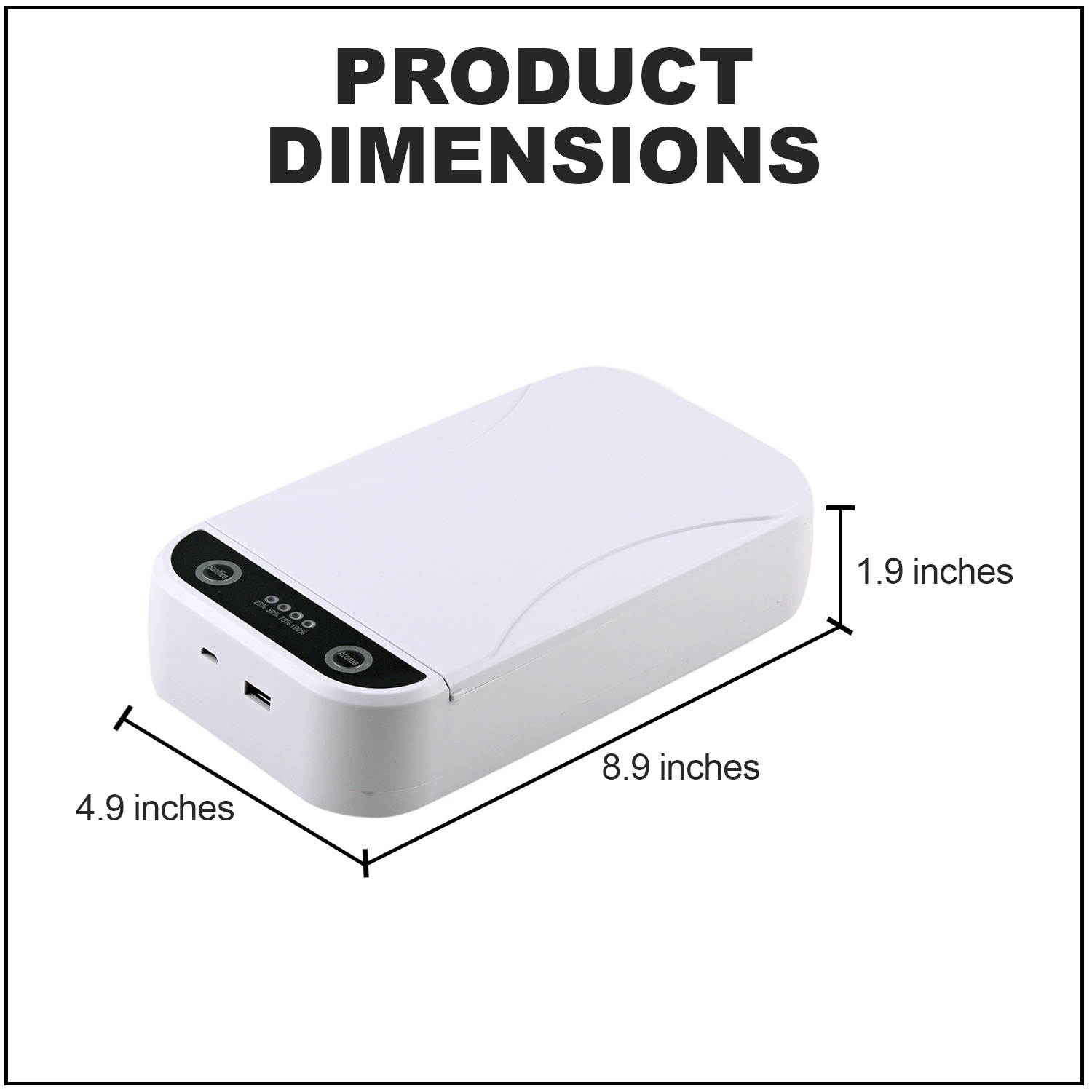 Shop LC Travel Time Multi-Purpose -C Case with USB Charger Smartphone Rechargeable