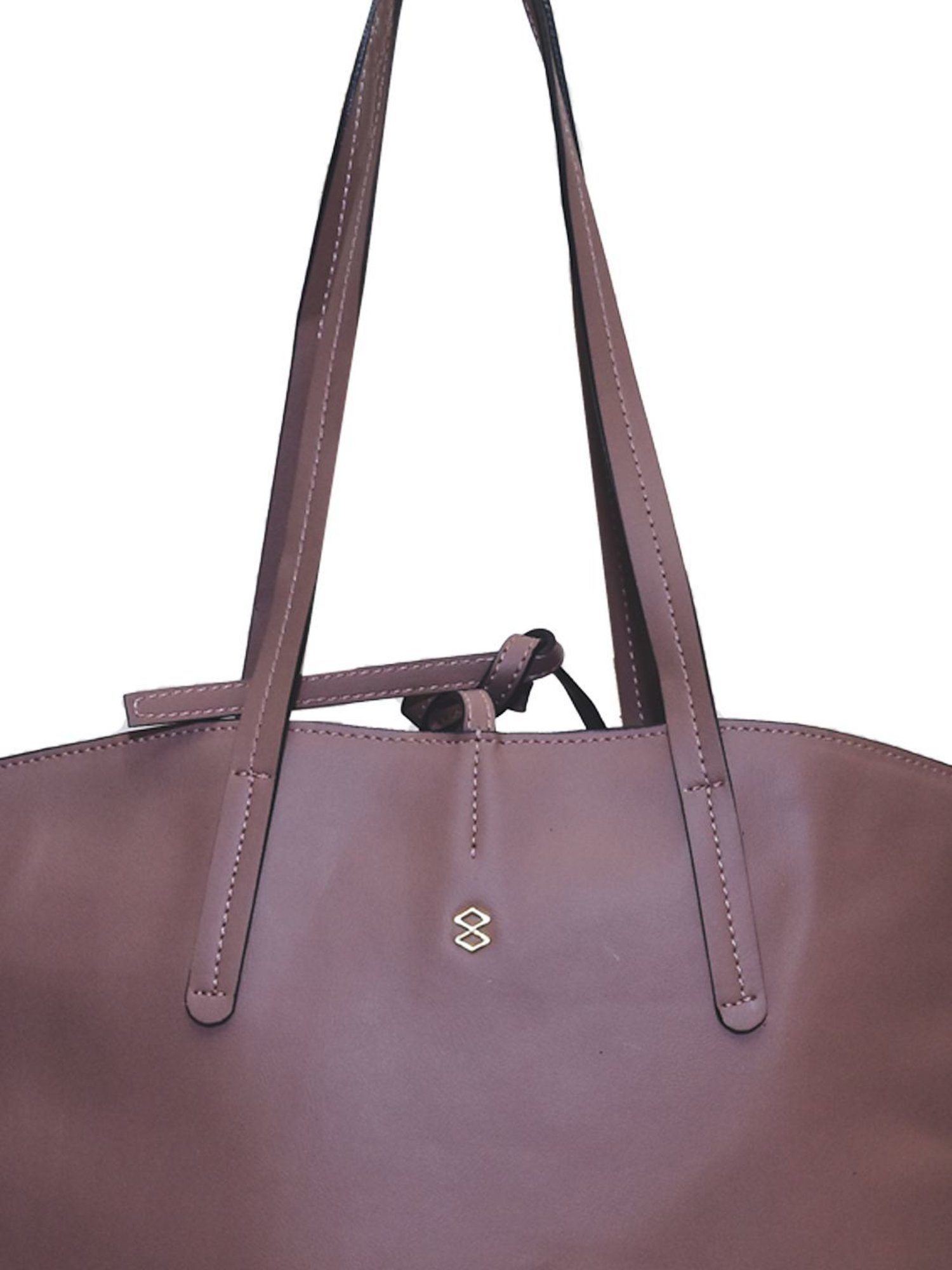 Horra Brown Large Tote Bag