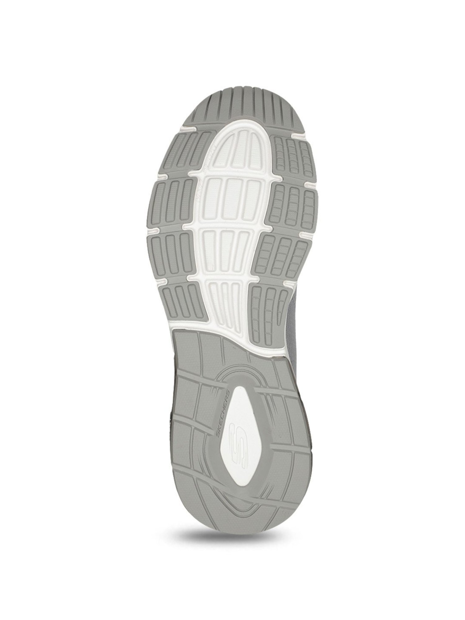 Skechers Men's MAX PROTECT SPORT Grey Derby Shoes