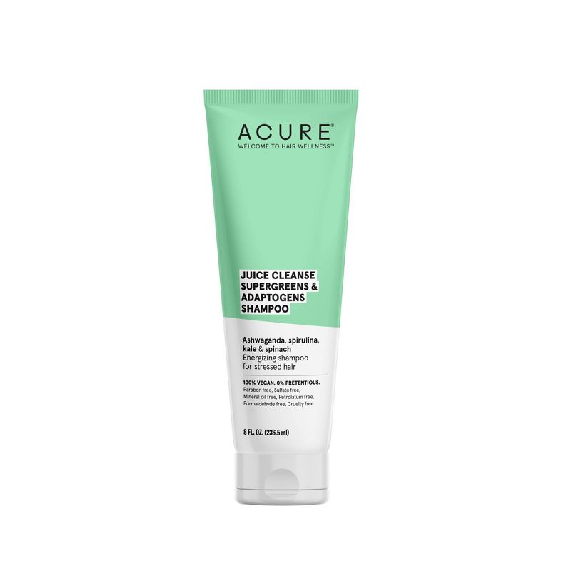 Acure Juice Cleanse Supergreens & Adaptogens Shampoo - 8 fl oz