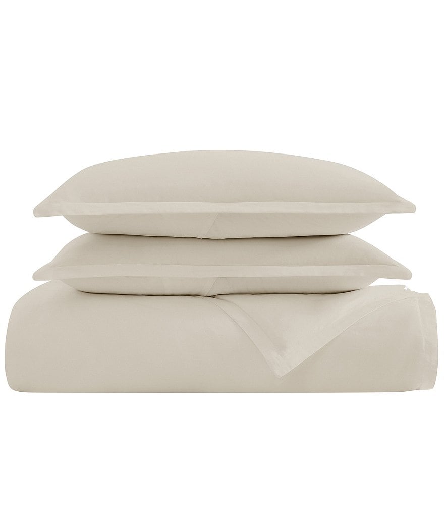 Charisma 310 Thread Count Cotton Classic Solid Duvet Cover Mini Set