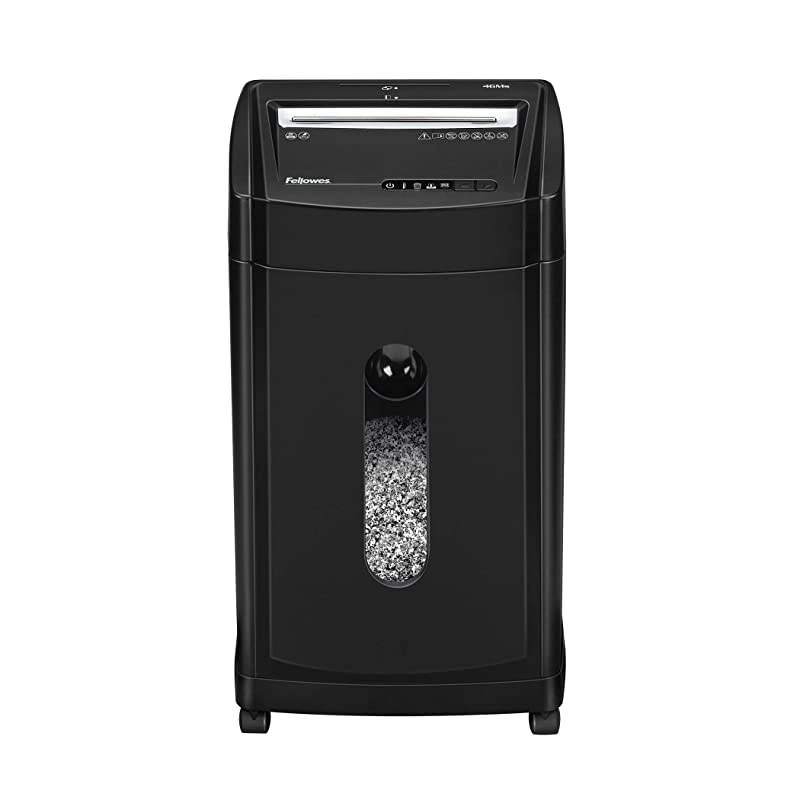 FEL4817001 Power Shredder 12Sheets, Black, Silver, 25.6" x 14.5" x 10.5"