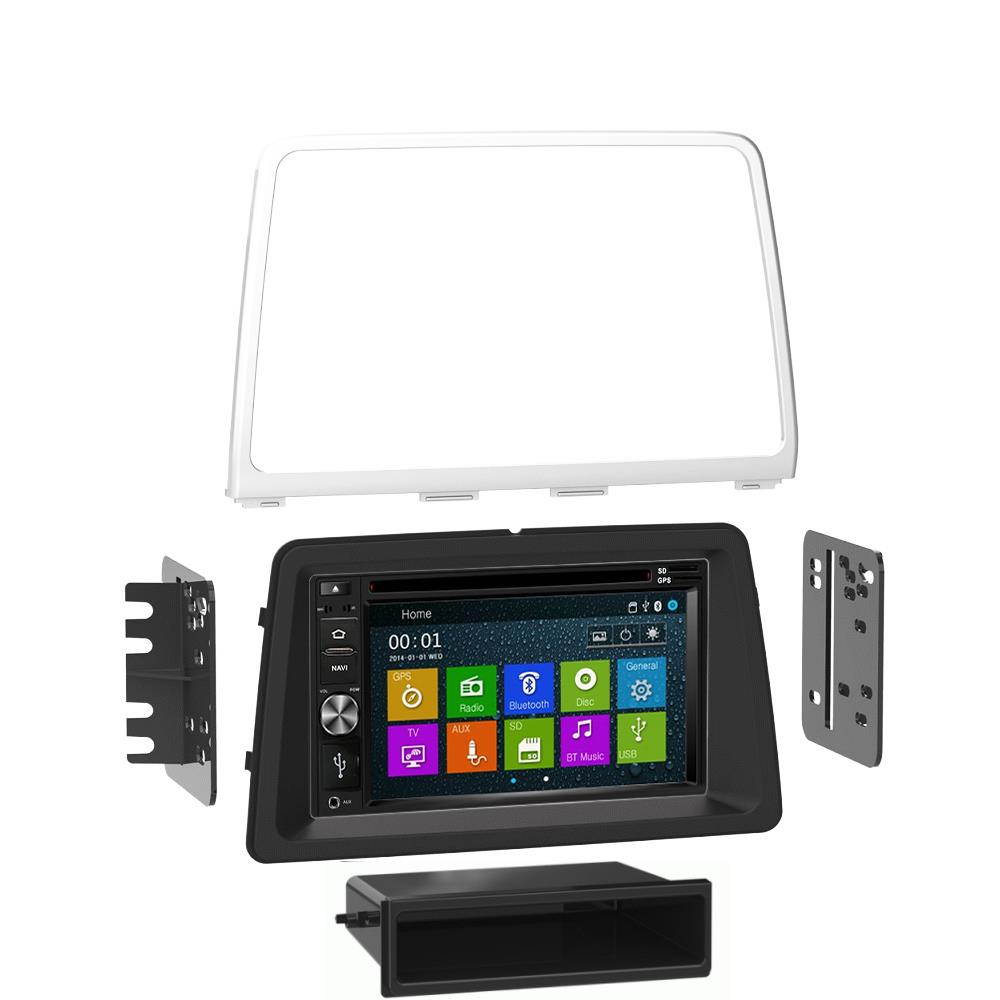 Otto Navi In Dash Navigation System DVD GPS Navigation Multimedia Radio and Dash Kit for Hyundai Sonata 2018 and up