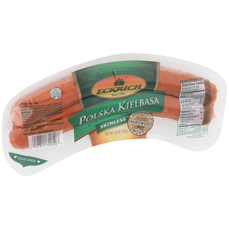 Eckrich Skinless Polska Kielbasa - 14oz