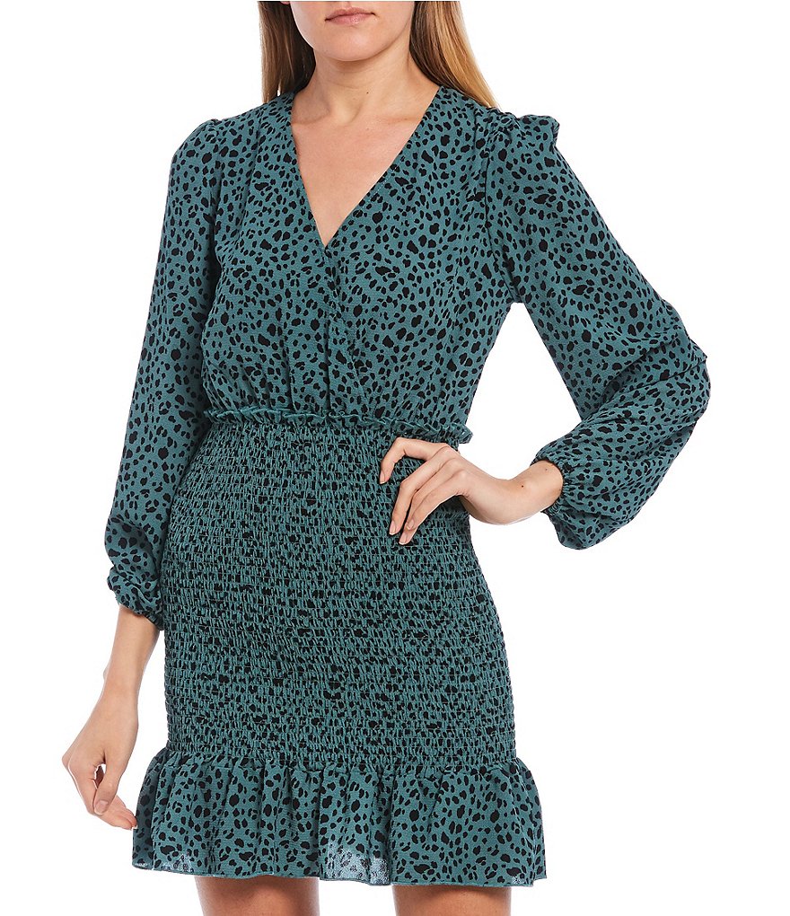 B. Darlin Sleeveless Lurex Striped Tiered Trapeze Dress