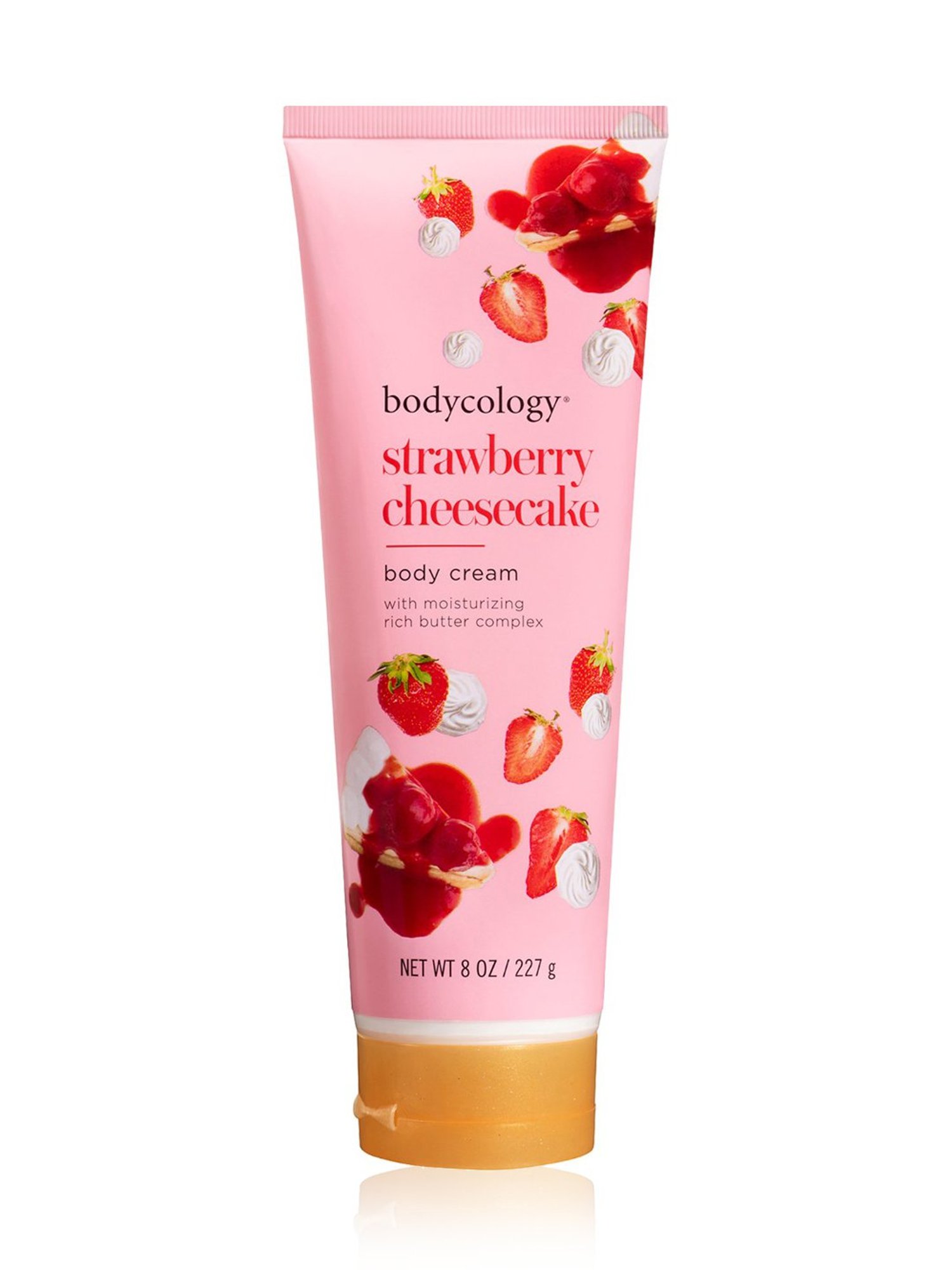 Bodycology Strawberry Cheesecake Body Cream - 227 gm