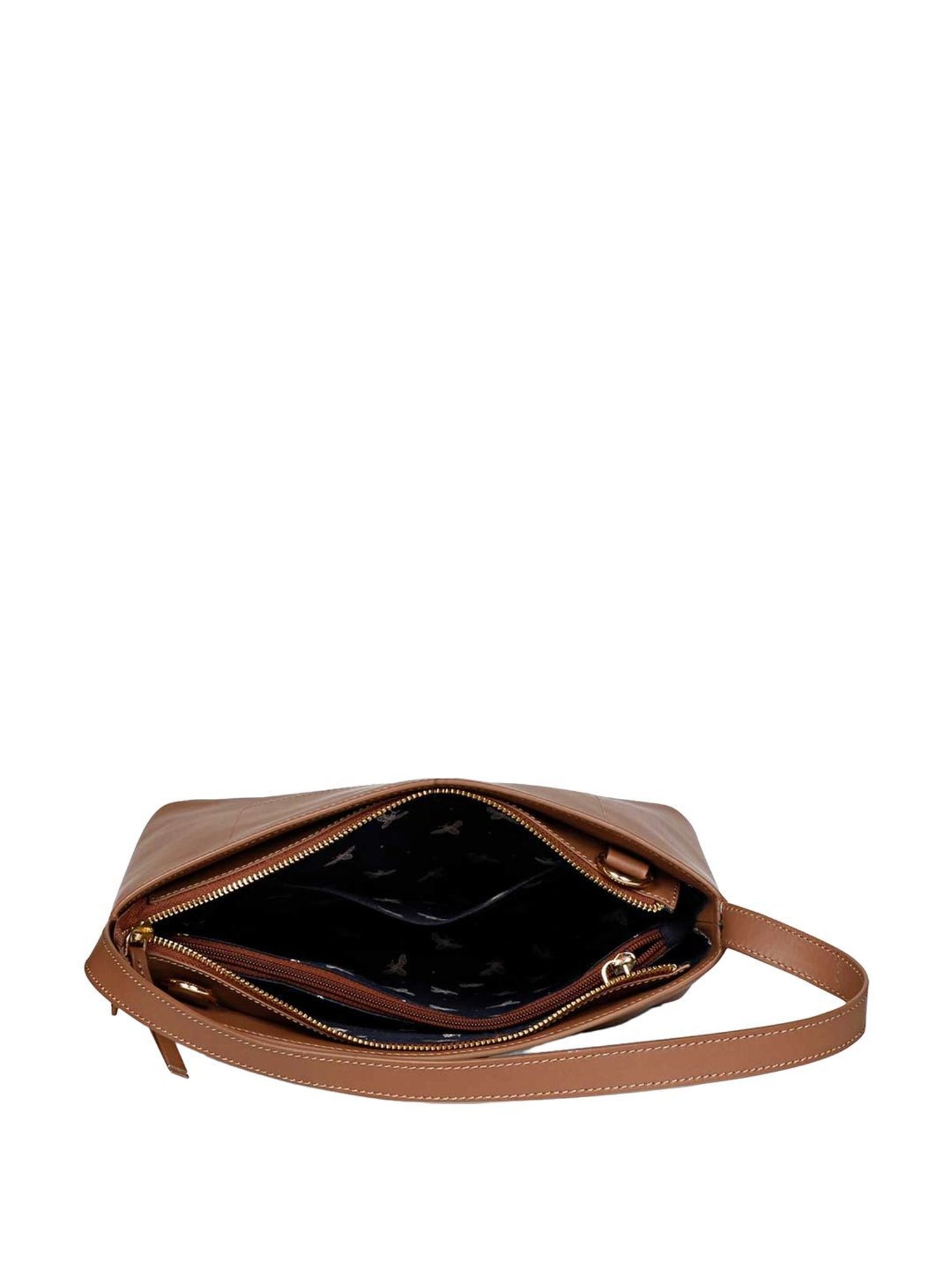 Favore Tan Solid Medium Shoulder