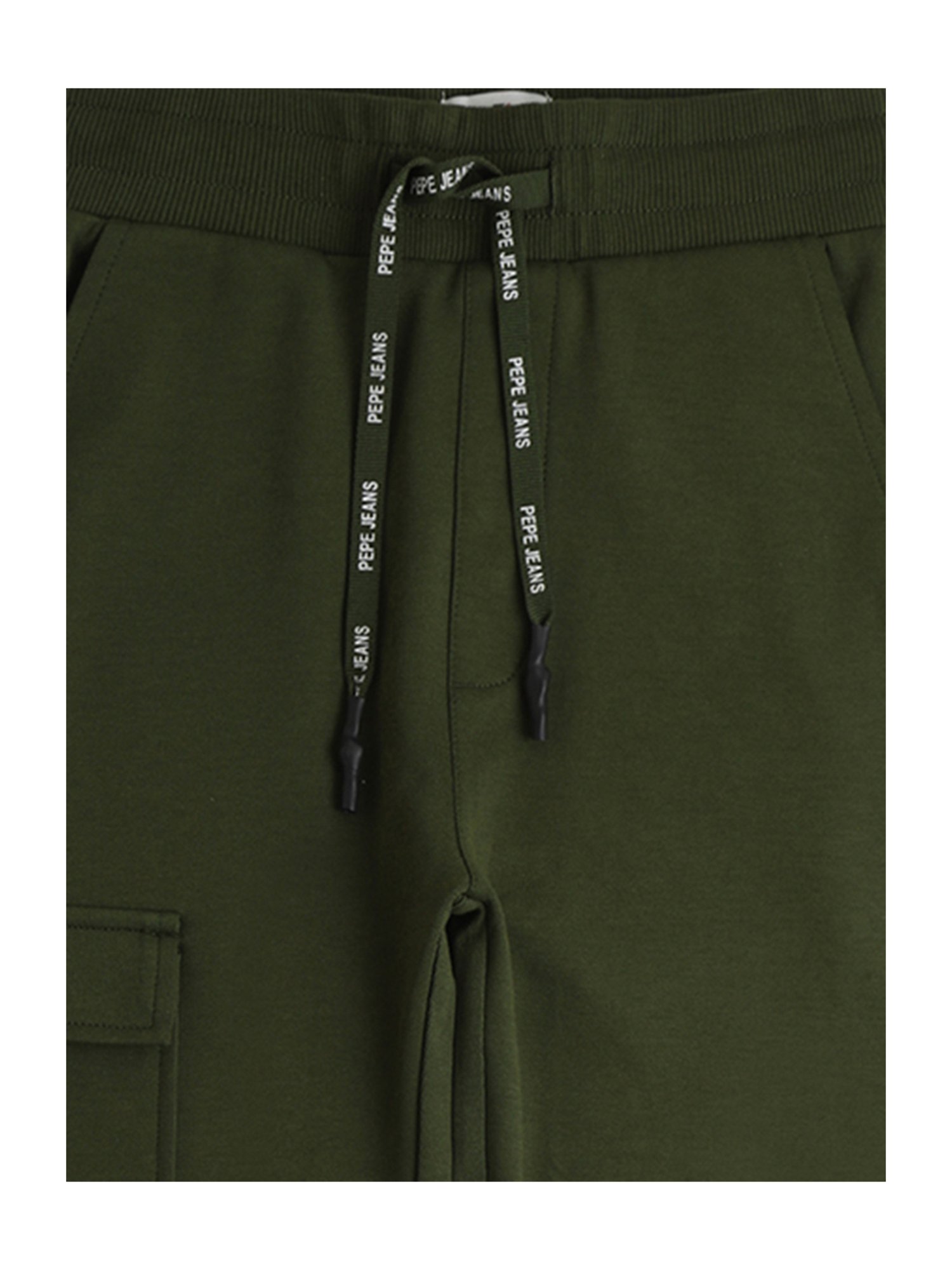 Pepe Jeans Boys Olive Printed Joggers