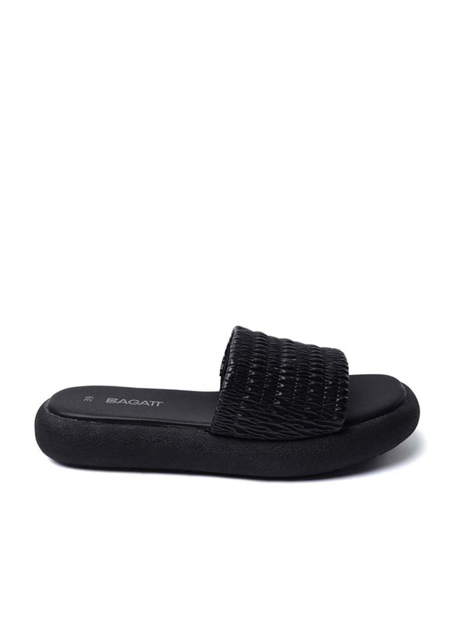 BAGATT Women's Jasmina Black Casual Sandals