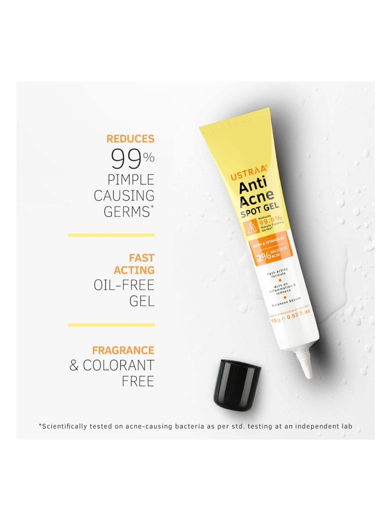 Ustraa Moisturising Cream for Oily Skin - 100 gm