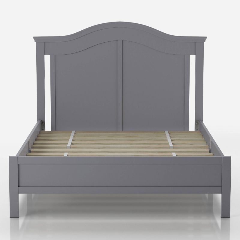 Full Marbry Platform Bed Gray - miBasics