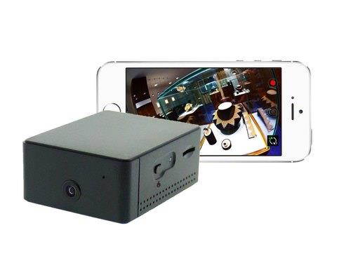 Camscura Wifi Hidden Camera Black Box Covert Home Surveillance and Nanny Camera By Brickhouse Security