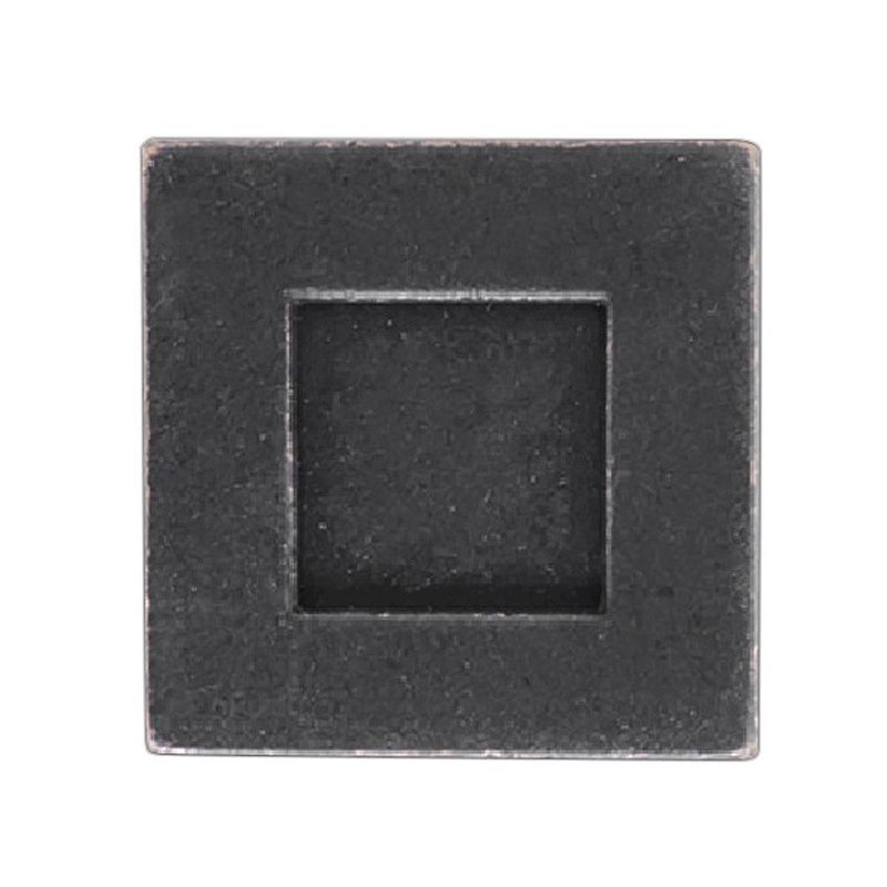 Sumner Street Home Hardware 0.625 4pc Knob Oil-Rubbed Bronze Rhombus Cube