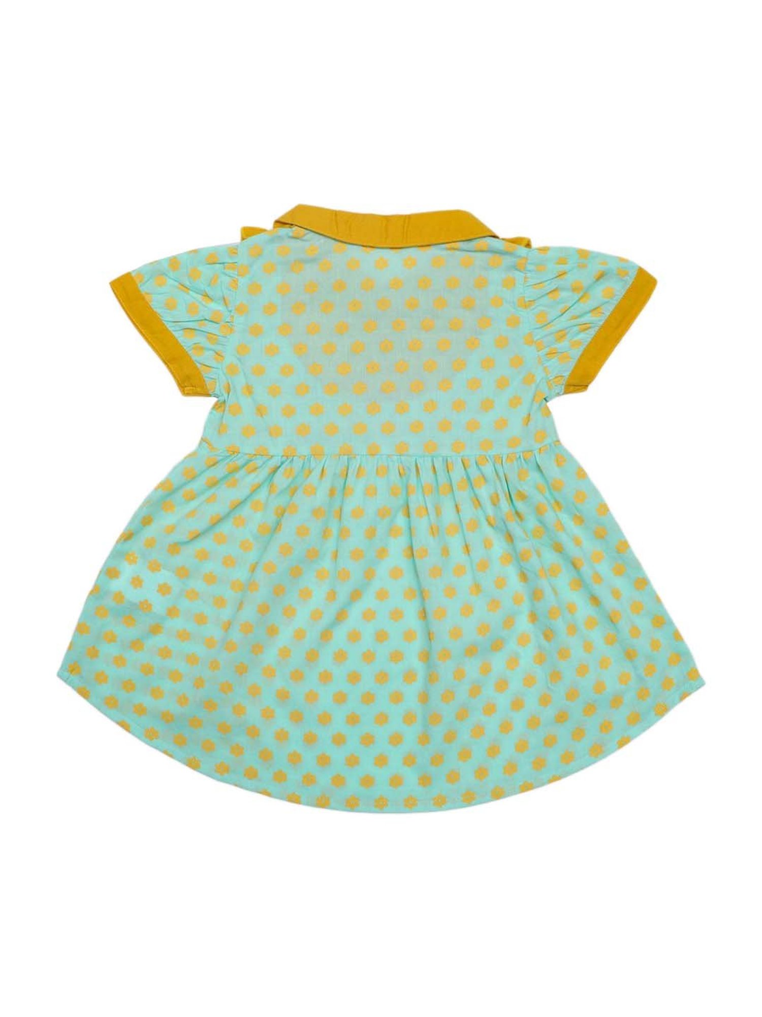 Nino Bambino Kids Multicolor Cotton Printed Dress