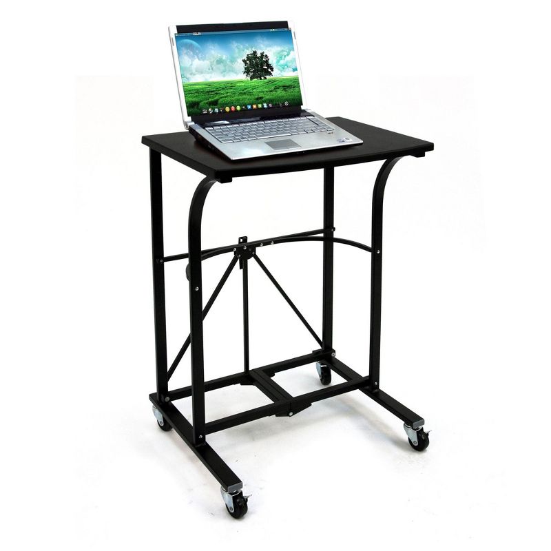 Origami Group RDP-01 Easy To Move Steel 4 Locking Wheel Foldable Trolley Table