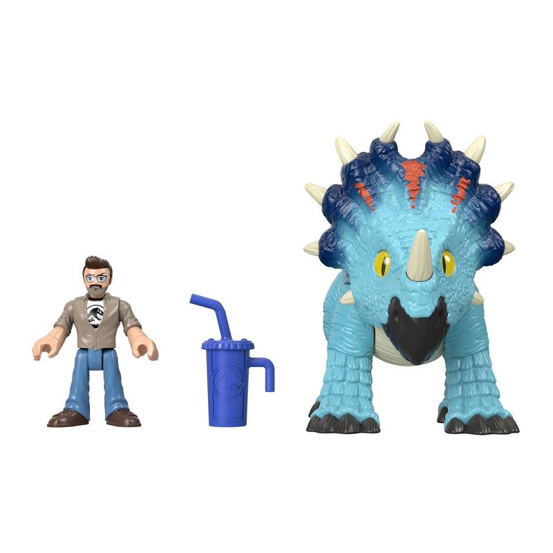 Fisher-Price Imaginext Jurassic World Pachyrhinosaurus & Lowery