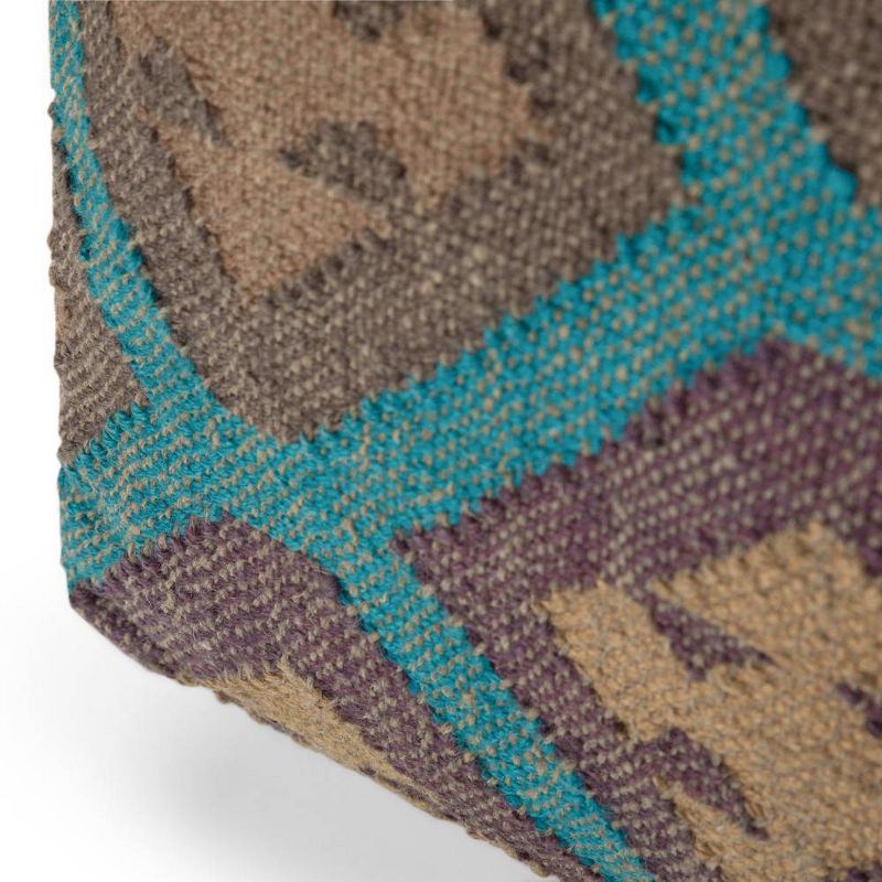 Alba Square Moroccan Inspired Pouf - WyndenHall