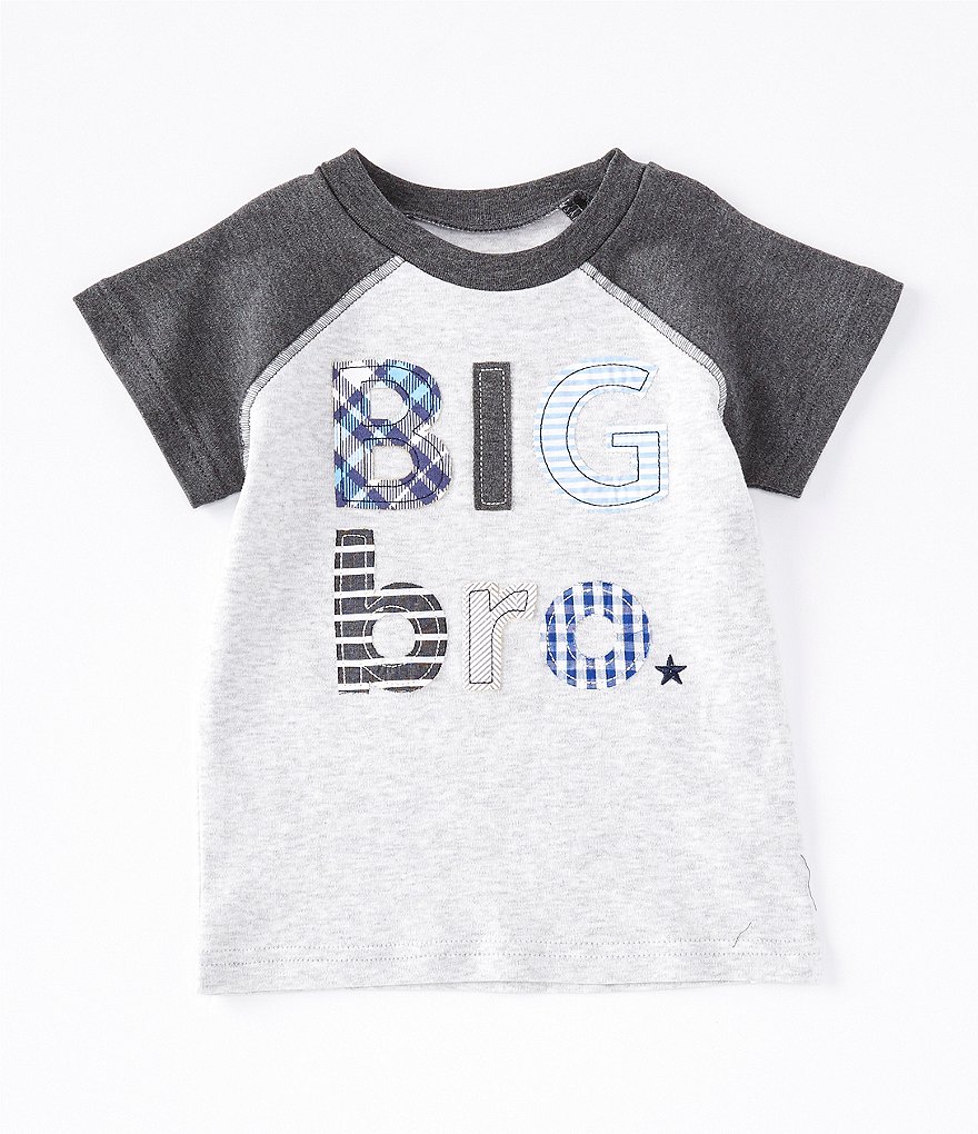 First Wave Baby Boys 12-24 Months Long-Sleeve Ribbed Henley Tee