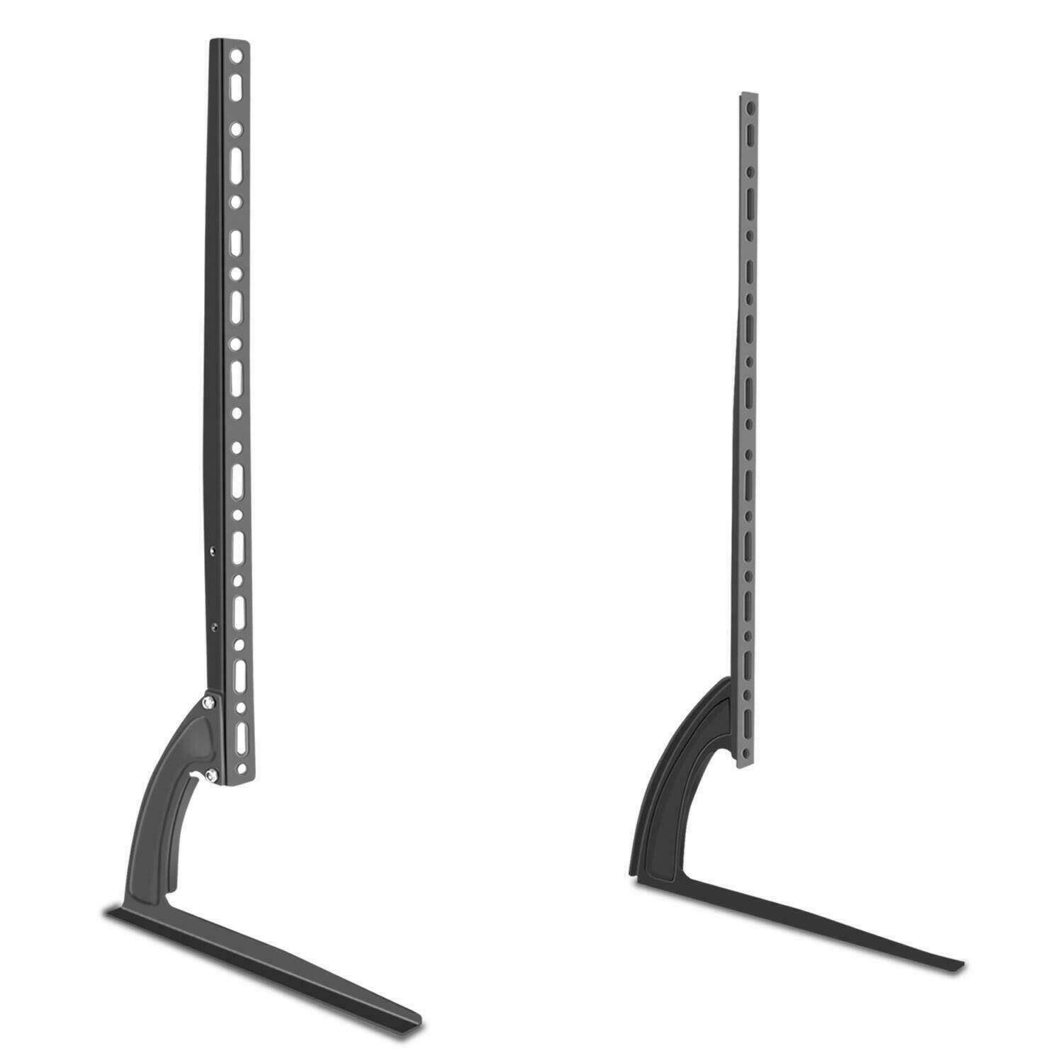 UNIVERSAL TV STAND BASE TABLETOP FOR 24 32 36 42 43 50 55 60 65" LCD LED PLASMA