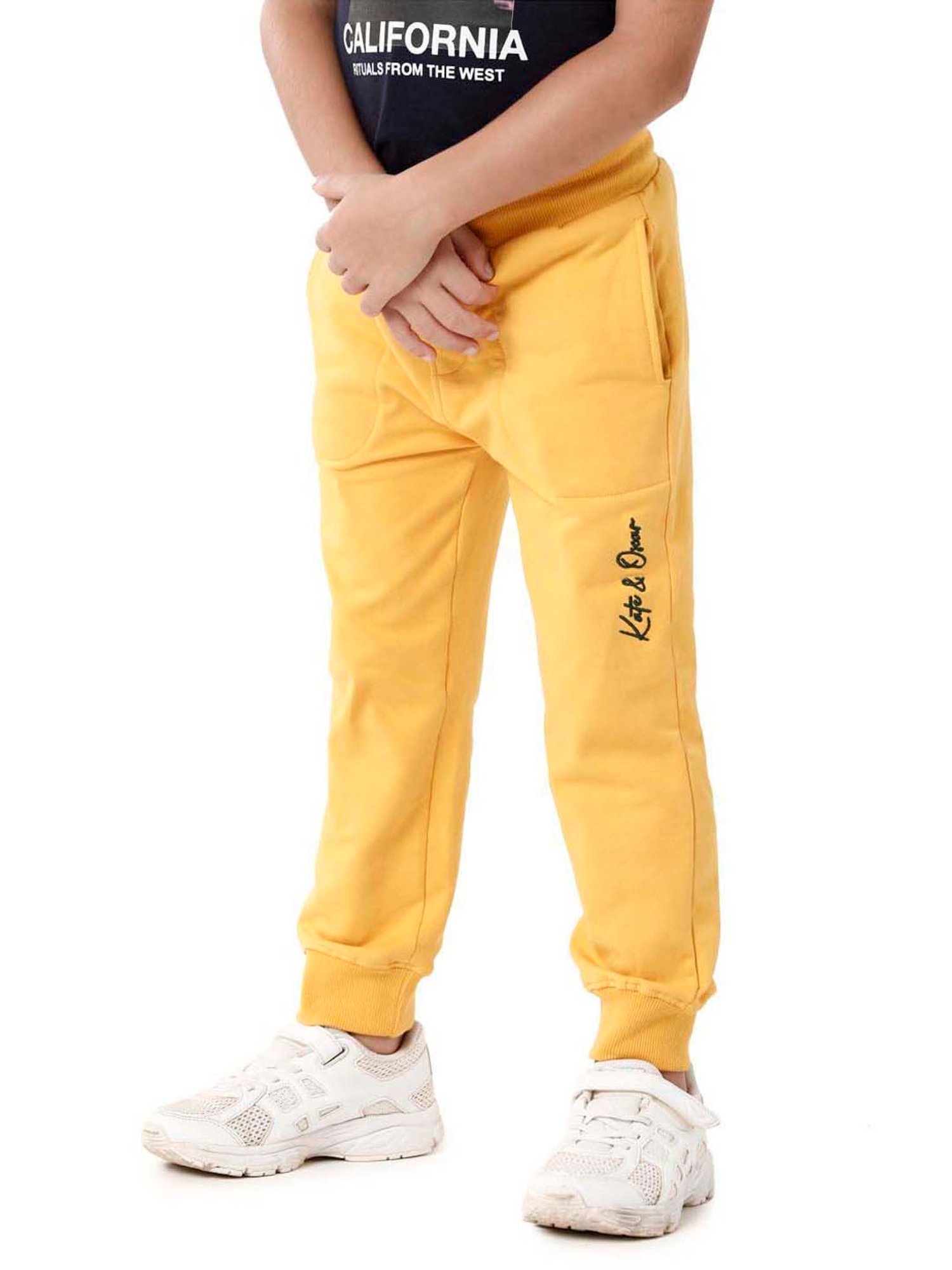 Todd N Teen Kids Navy Cotton Joggers