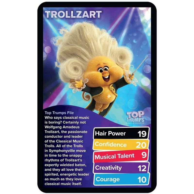 Top Trumps Trolls World Tour Top Trumps Card Game