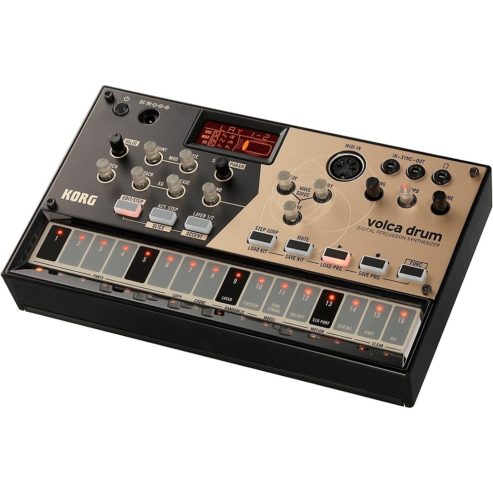 korg volca drum digital percussion synthesizer