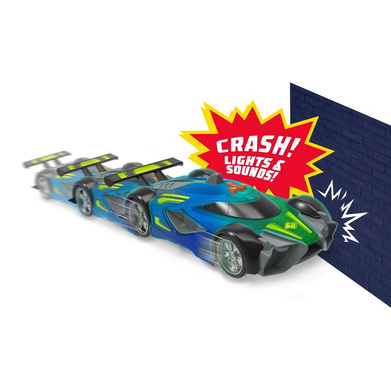 Hot Wheels Race N Crash Mach Speeder