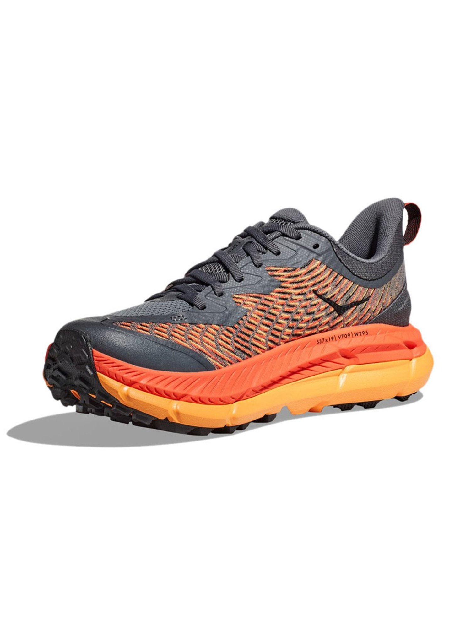 Hoka Men's M MAFATE SPEED 4 Castlerock & Black Running Shoes