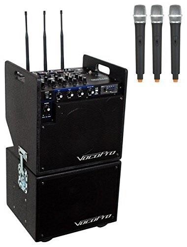 VOCOPRO MOBILEMAN2 Battery Powered P.A. System with Subwoofer