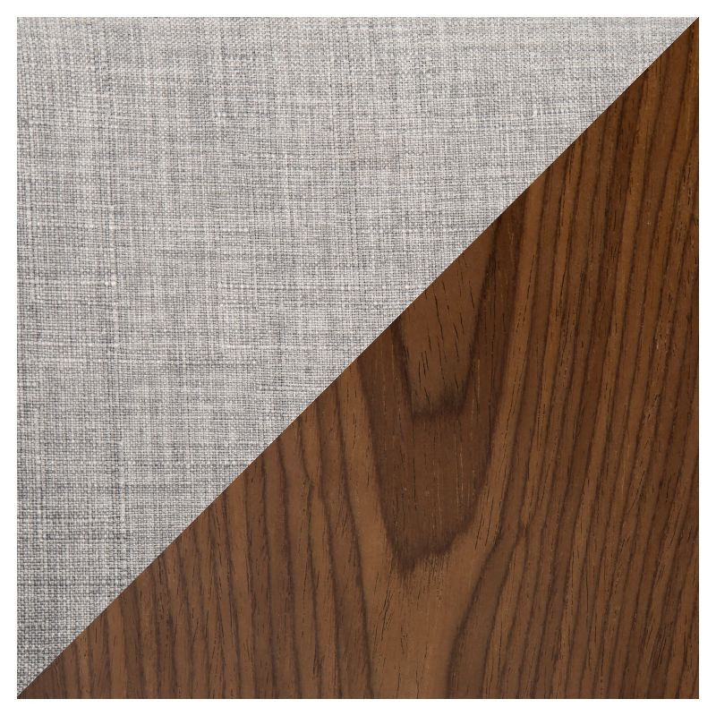 Wooden Barstool with Padded Seat and Open Backrest Blue/Brown - Benzara