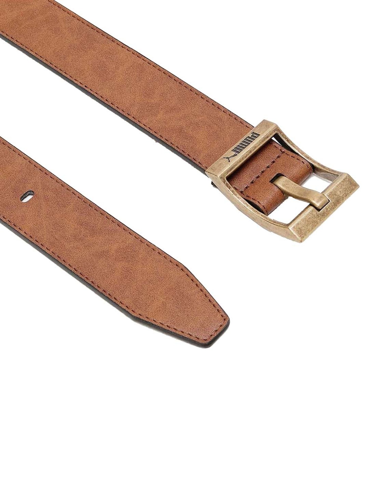 Fossil Griffin Brown Leather Casual Belt For Men