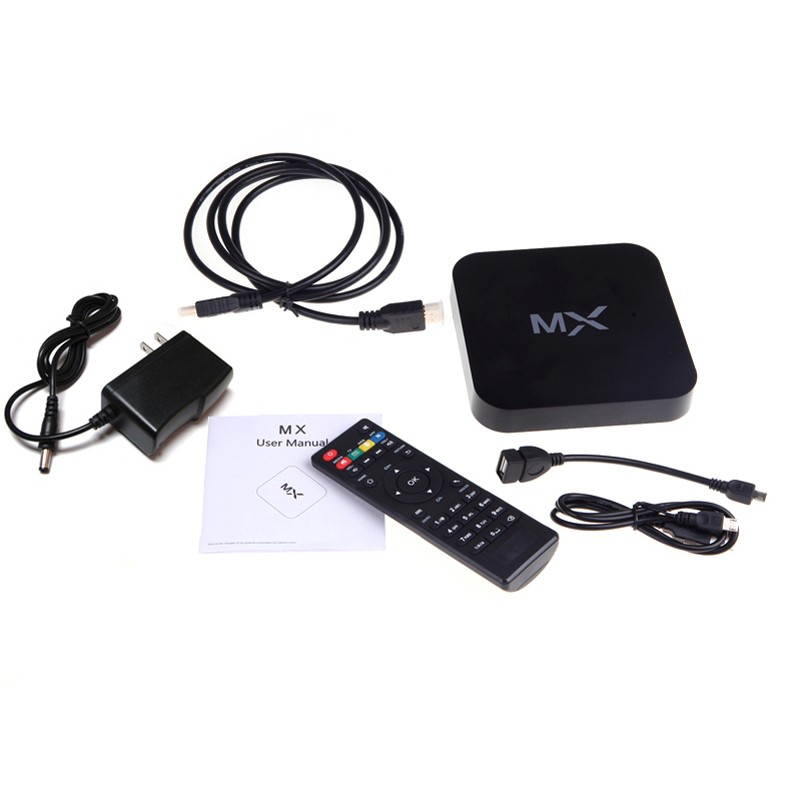 MXII Mini PC Player TV Box Android 4.2 Quad Core 2G/8GB XBMC DLNA Miracast 1080P Bluetooth Wifi