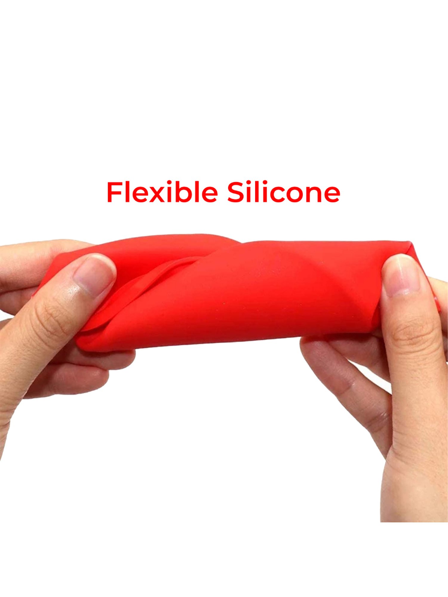 HAZEL Small Silicon Round Cake Mould 15.5 cm, 1 Pc, Red