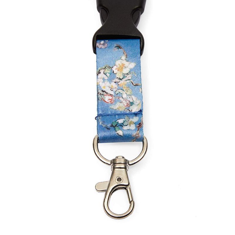 The Gifted Stationary 6 Pack Vincent Van Gogh Neck Lanyard Keychain Holder with Clip, 3 Designs (22.5 in)