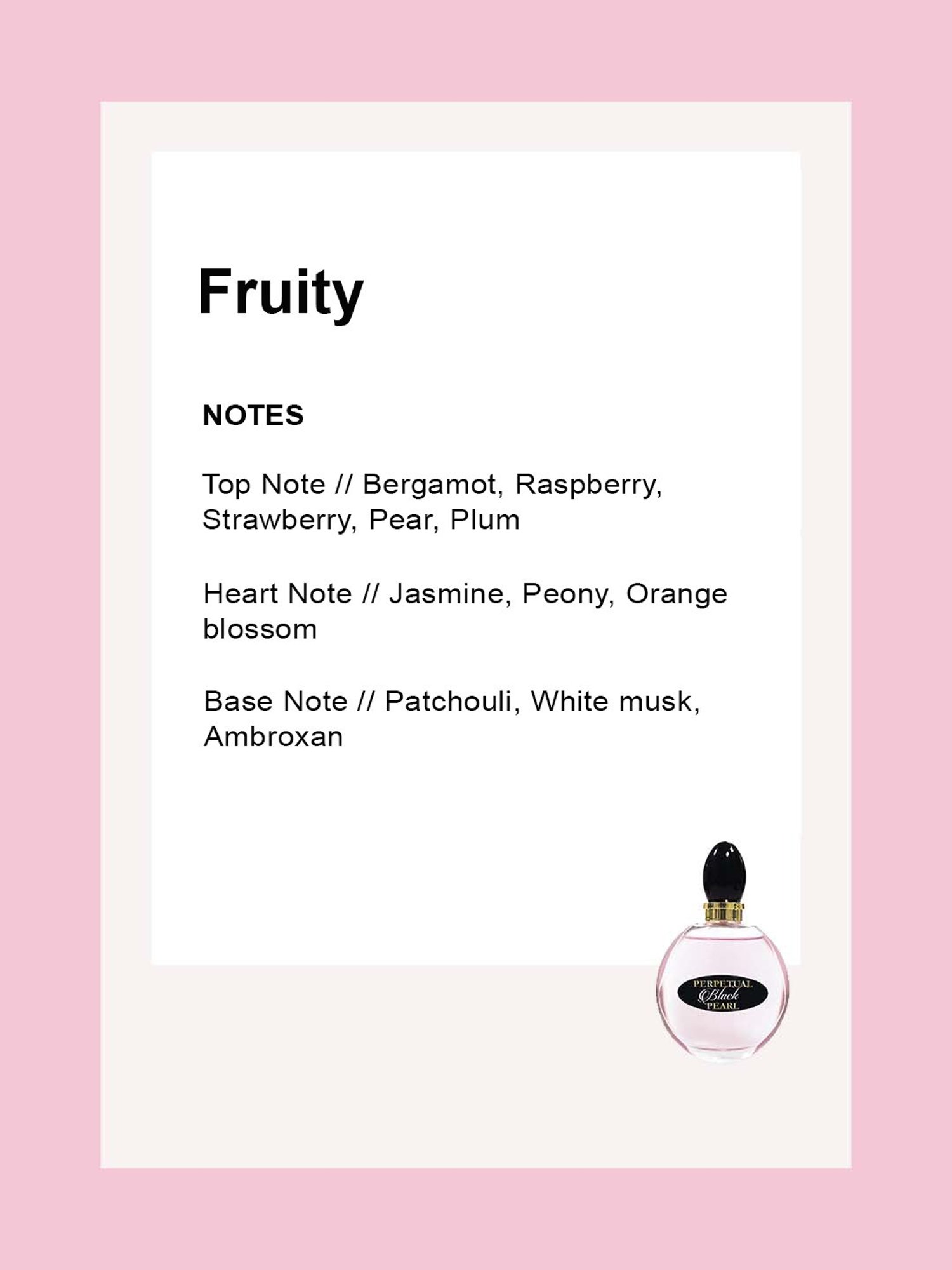 Jeanne Arthes Perpetual Black Pearl Eau de Parfum for Women - 100 ml