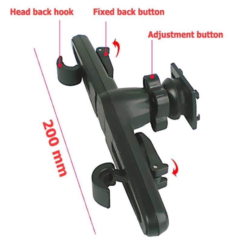 Car Back Seat Headrest Mount Holder For iPad 1 2 3 4 for  6-10 inch mobile phone Tablet  for SAMSUNG Tablet PC Stands Car