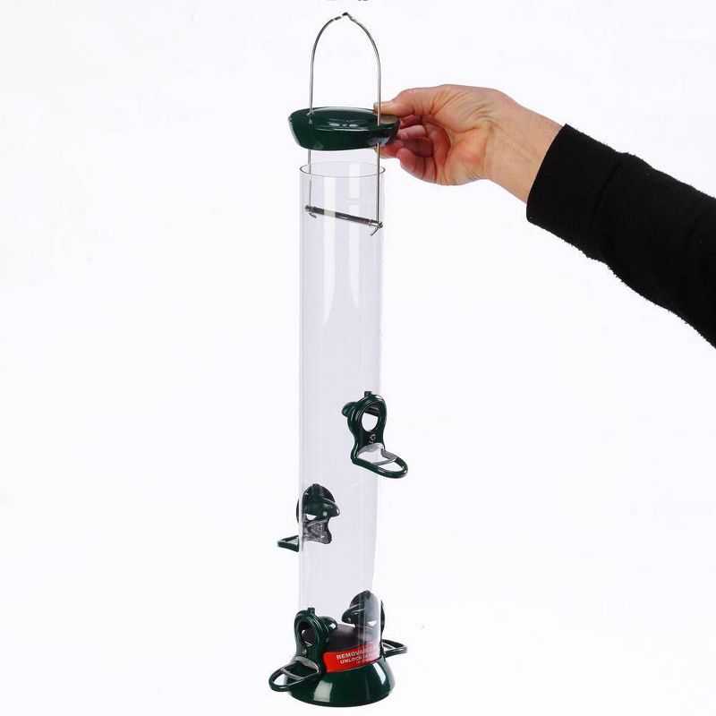 Birds Choice 18" Clever Clean 4-Port Tube Feeder