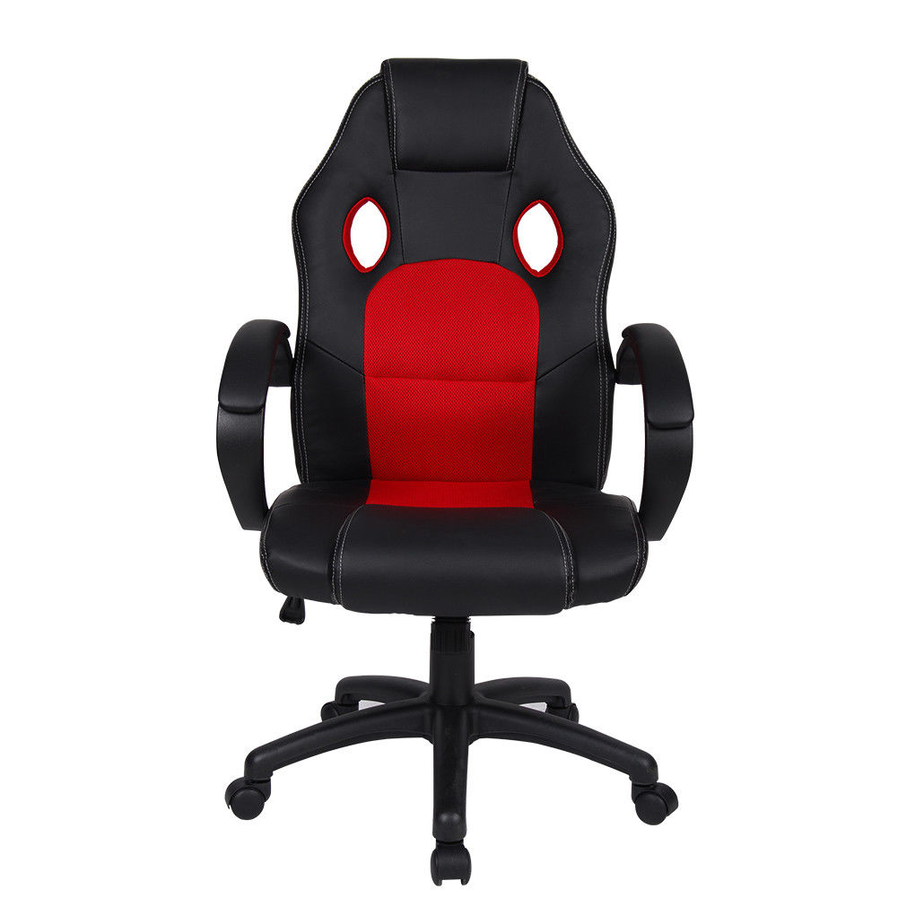 Polar Aurora Office Chair Leather Desk High Back Ergonomic Adjustable pc Chair