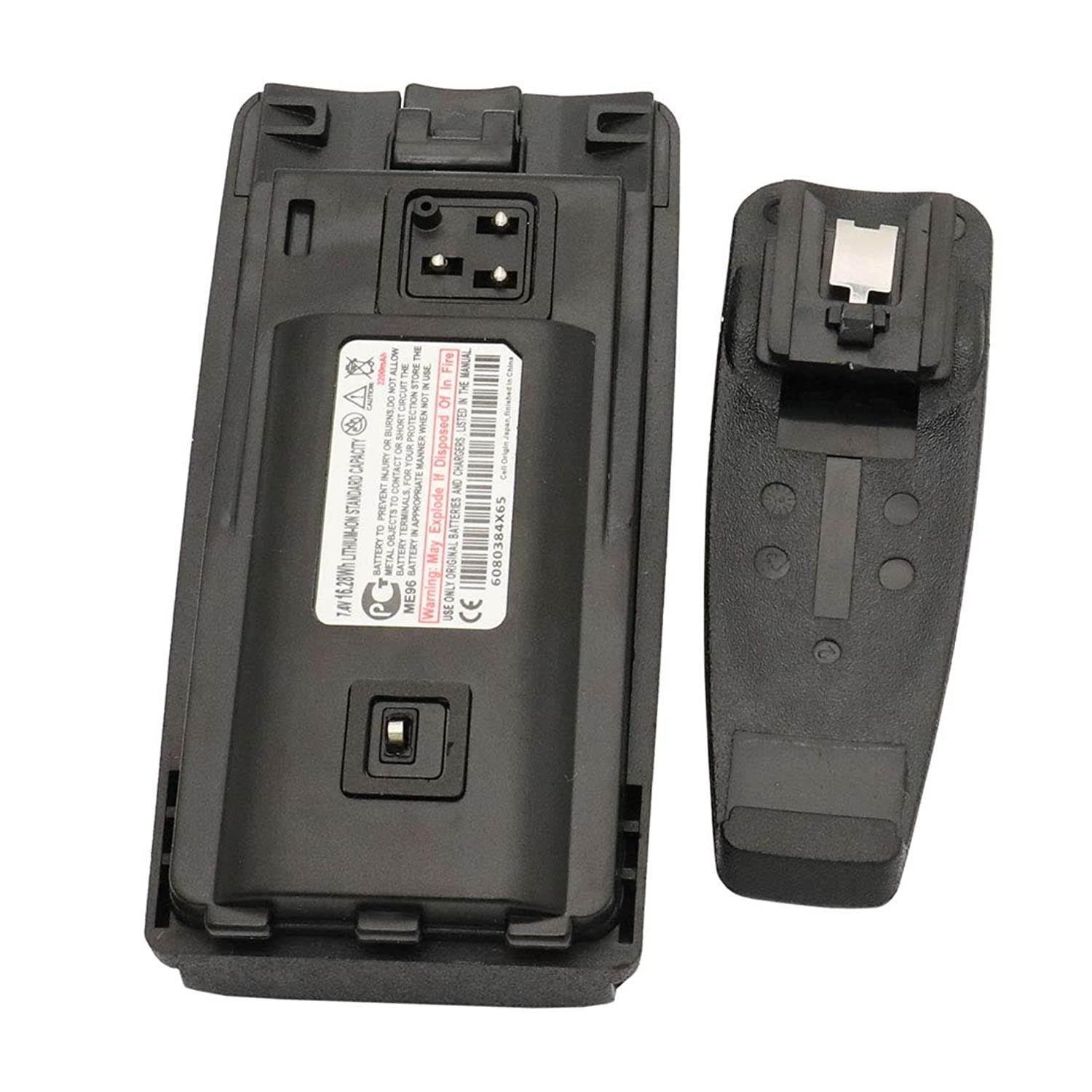 Karier RLN6305 RLN6305B 2200mAh Li-ion Battery Compatible for Motorola CP110 RDU2020 RDU2080D RDU4100 RDU4160D RDV2020 RDV5100 Radio