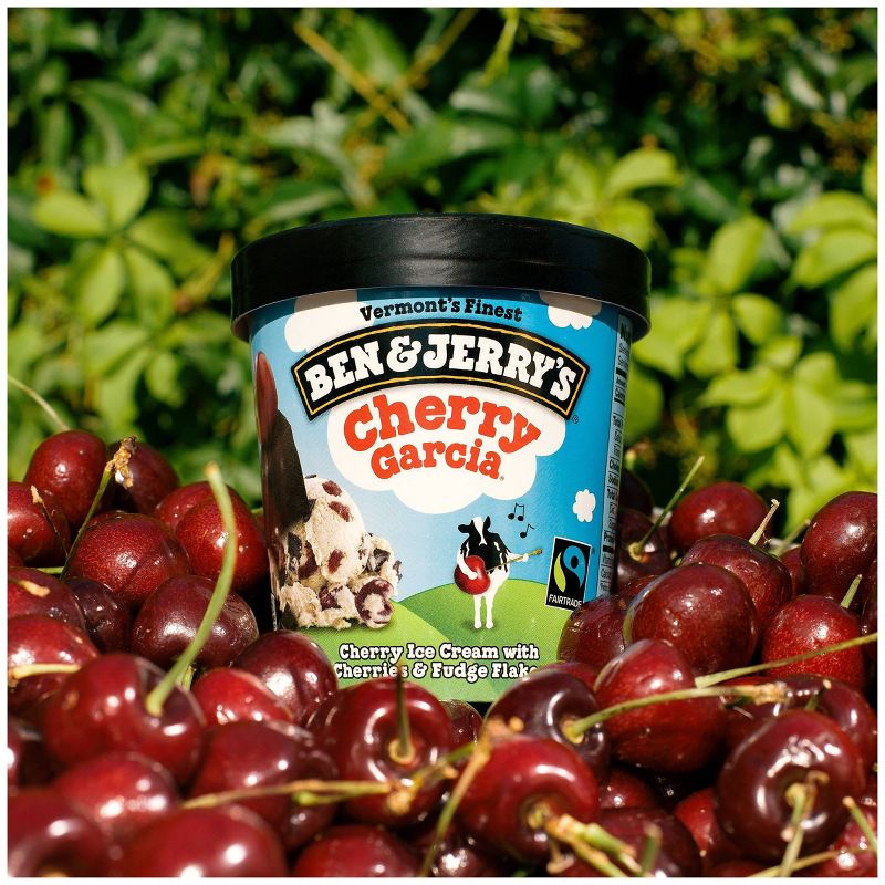 Ben & Jerry's Cherry Garcia Ice Cream - 16oz