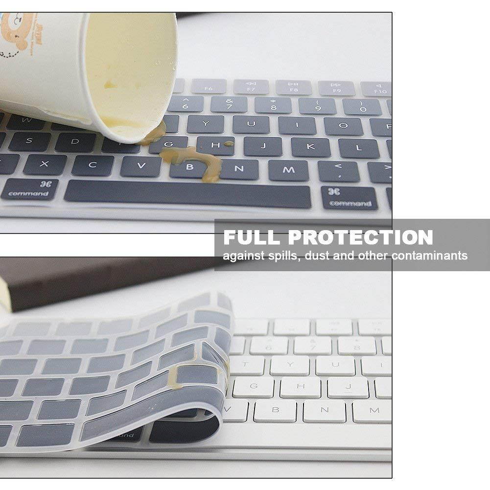 All-inside Ombre Gray Cover for Apple Magic Keyboard (MLA22LL/A) with US Layout