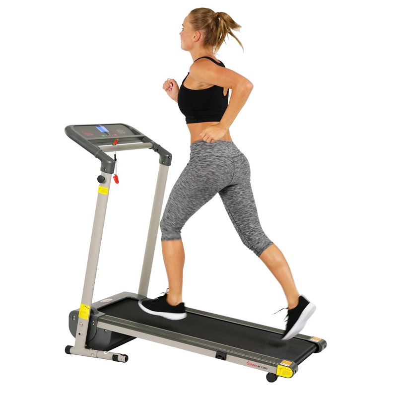 Sunny Health & Fitness Space Saving Folding Treadmill