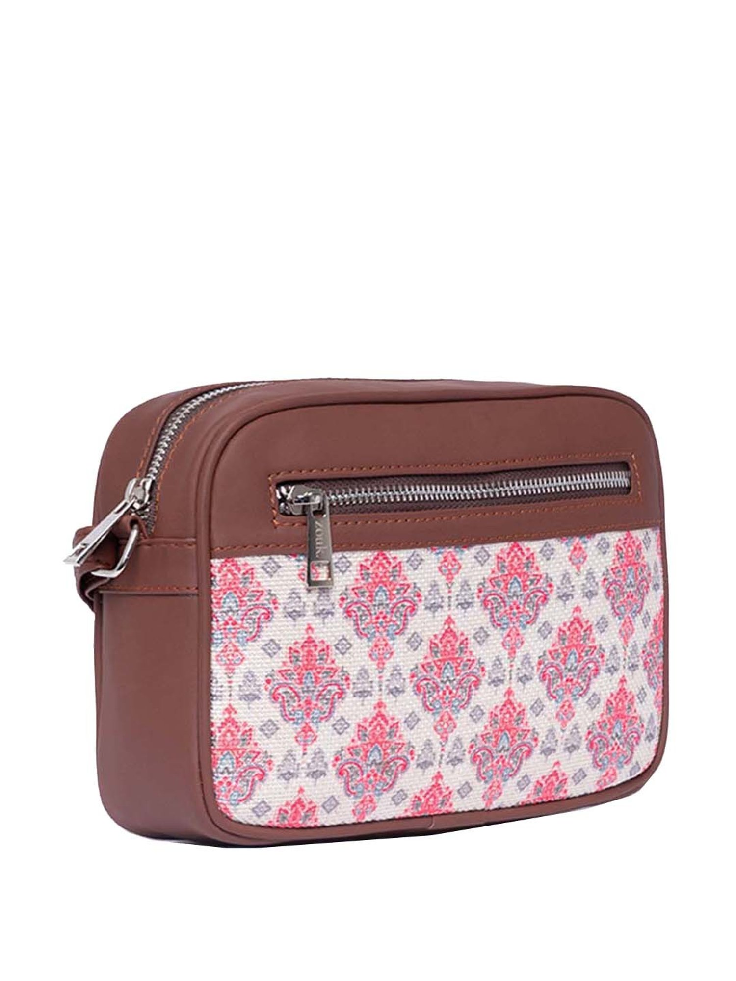 ZOUK Multicolor Printed Medium Sling Handbag