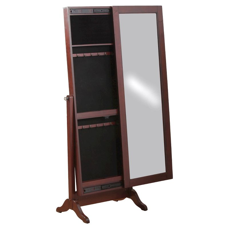 Fiona Sliding Cheval Mirror Cherry - Powell Company