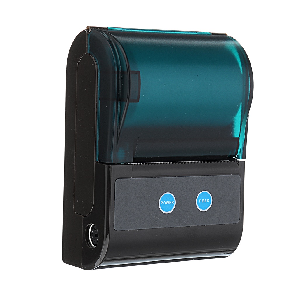 ZKC-5805 Wireless 58mm Pocket bluetooth Thermal Receipt Label Self-adhesive Printer for Android IOS