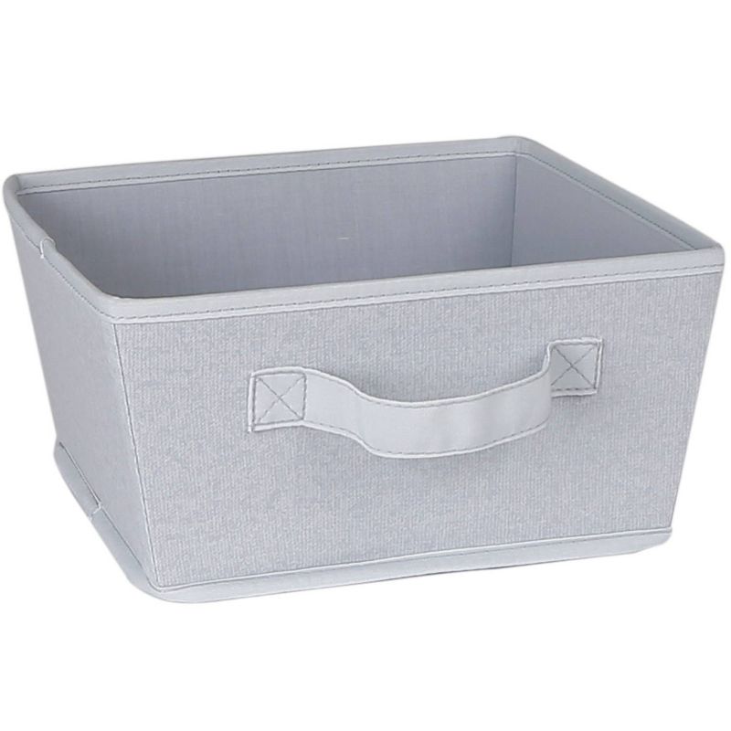Heather Tapered Storage Tote Large Gray - Pillowfort™